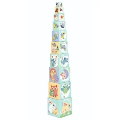 DJECO Stapeltoren BabyBloki 1jr+