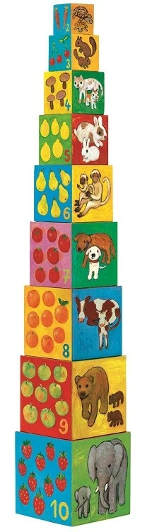 DJECO Stapeltoren Friends 12 Mnd+