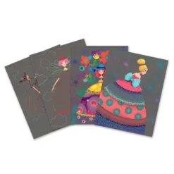 DJECO Scratch The Beauties Ball 6 Jr+ -Djeco djeco stratch the beauties ball dj09725 b