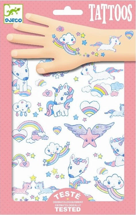 DJECO Tattoo's Unicorns 1 DJECO Tattoo's Unicorns